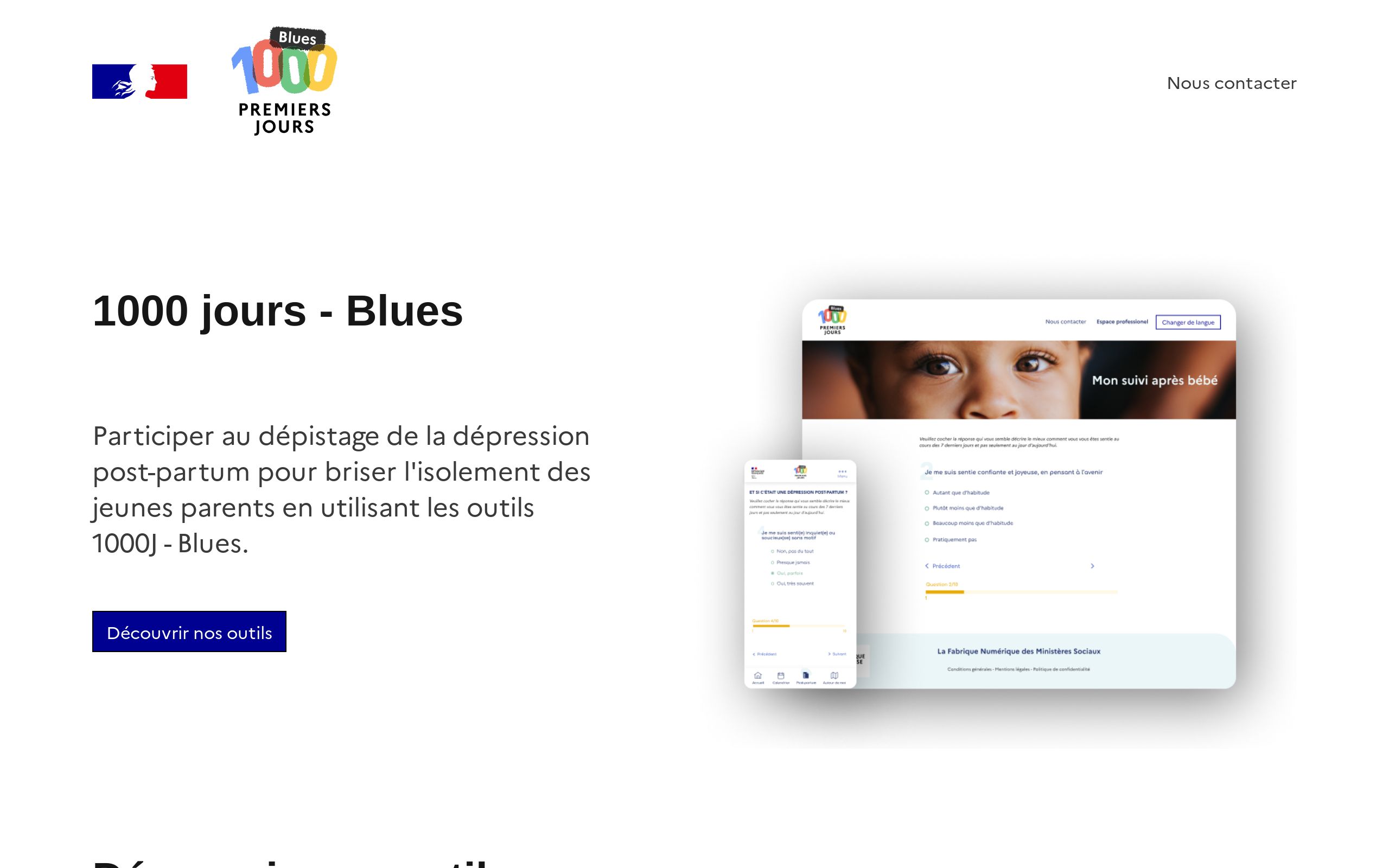 Copie d'écran de https://1000jours-blues.fabrique.social.gouv.fr